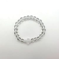Quartz Cross Bracelet