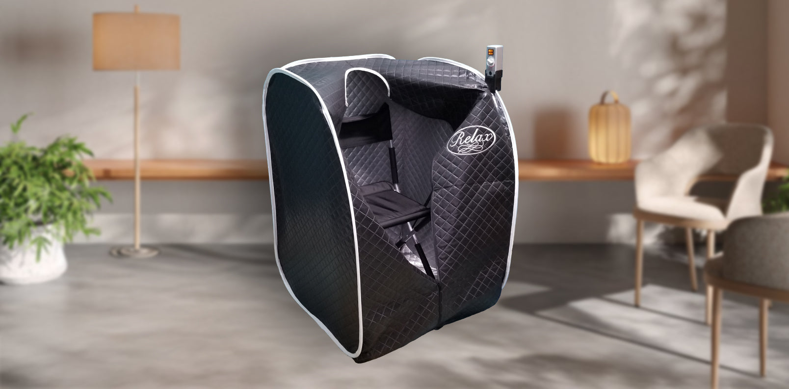 Relax Far Infrared Black Sauna