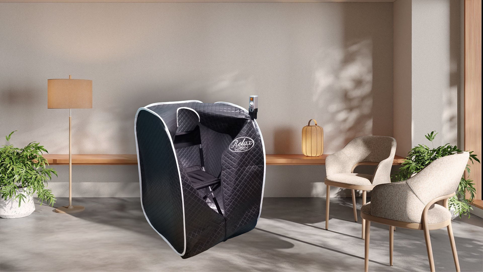 Relax Far Infrared Black Sauna